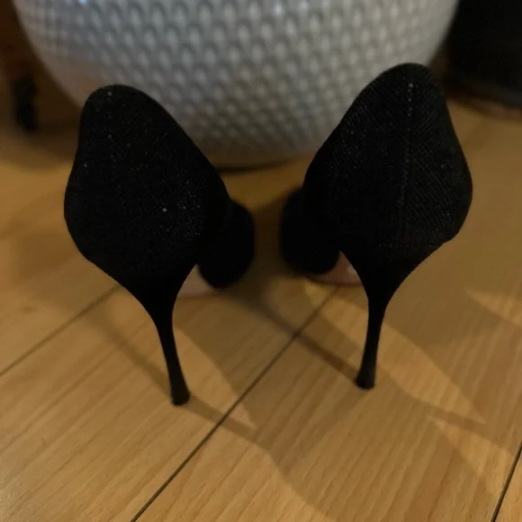 Sergio Rossi black stiletto heels. - Picture 4 of 5